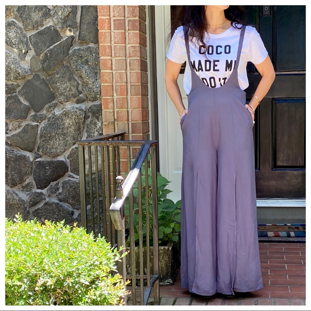 ✨LAST✨BOHEMIAN CHIC SIDE POCKET WIDE LEG JUMPSUIT - Picture 10 of 13